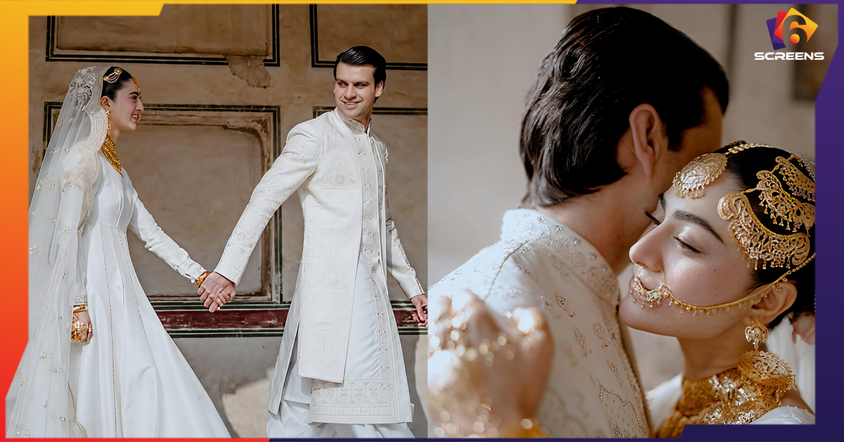 Nikah Photoshoot of Hina Afridi and Taimoor Akbar Wins Hearts